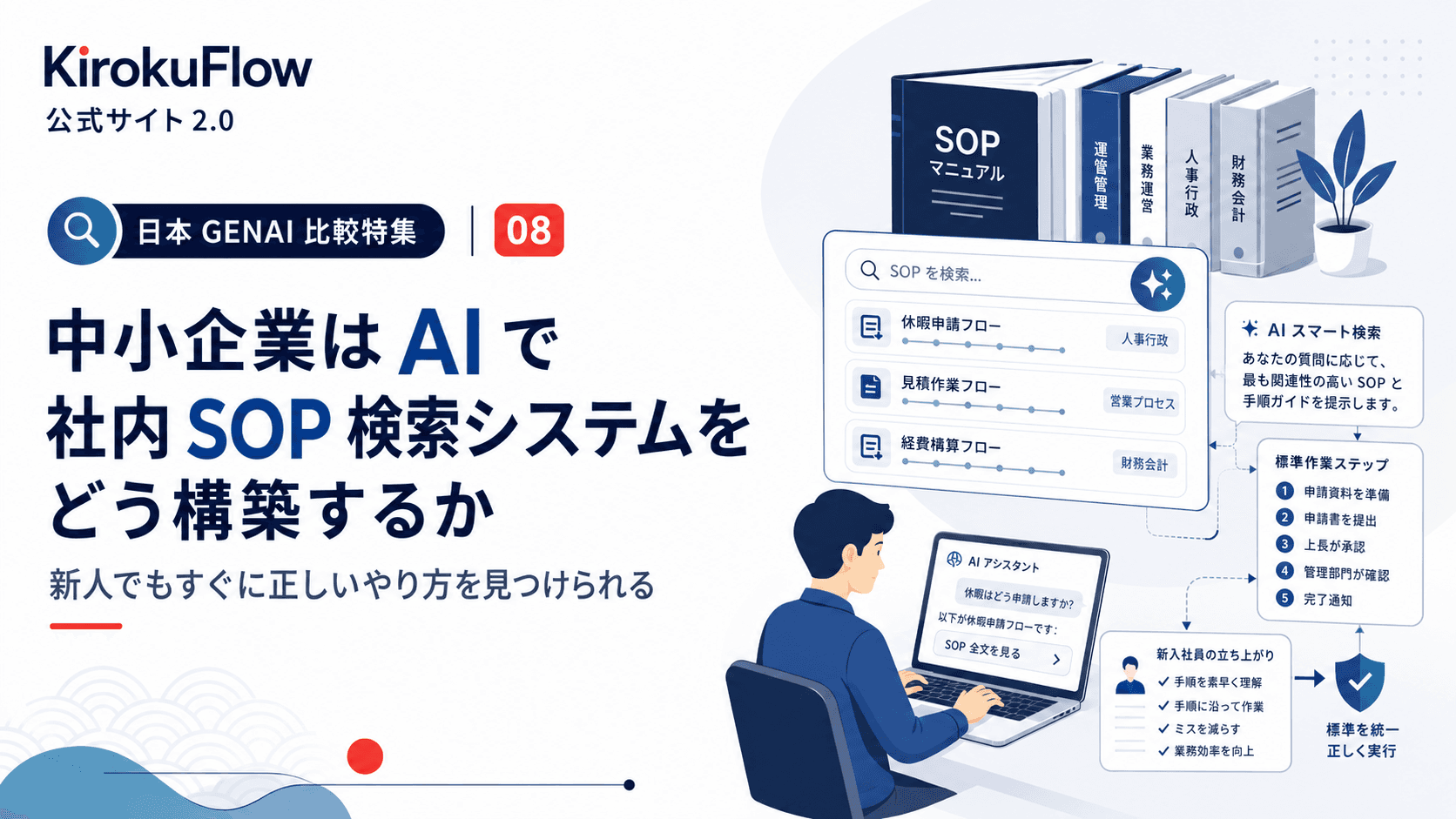 中小企業は AI で社内 SOP 検索システムをどう構築するか